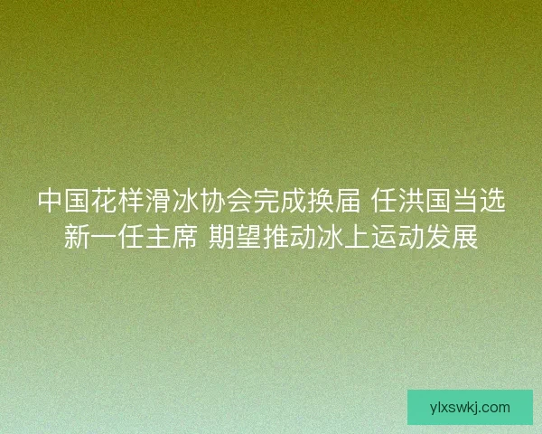 中国花样滑冰协会完成换届 任洪国当选新一任主席 期望推动冰上运动发展